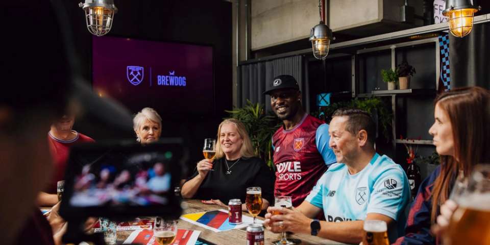Hammers fans help to create new BrewDog lager